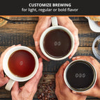 10-Cup Digital Coffee Maker, Black Stainless Steel, Programmable Brewing, Auto Pause & Serve