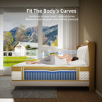 10-inch Memory Foam and Innerspring Hybrid Mattress