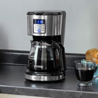 12-Cup Programmable Coffee Maker, Vortex Brew Technology, Black