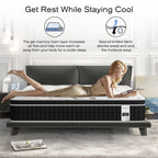 12-inch Hybrid Gel Memory Foam Mattress in a Box