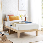 12 Classic Solid Wood Platform Bed Frame
