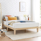 12 Classic Solid Wood Platform Bed Frame