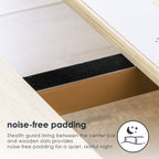 12 Classic Solid Wood Platform Bed Frame