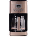 14-Cup Automatic Coffee Maker, Glass Carafe, Brew Strength Control, 1-4 Cup Setting, Stainless Steel Umber