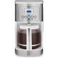 14-Cup Perfectemp Coffee Maker with Glass Carafe, Programmable, Brew Strength Control, 1-4 Cup Setting, White