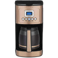 14-Cup Programmable Coffee Maker, Glass Carafe, Brew Strength Control, 1-4 Cup Setting, Copper