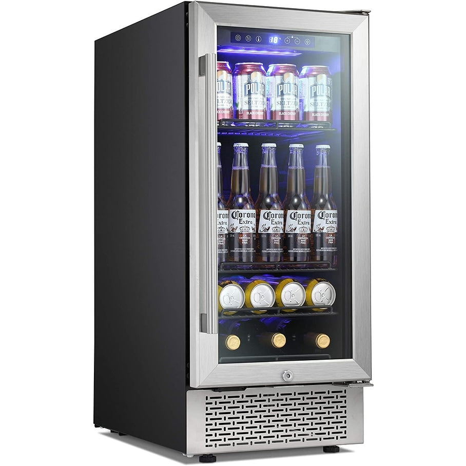 15 Inch Beverage Refrigerator - 22.76D x 14.96W x 34.25H