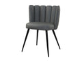 Chair - Grey faux leather - Doucezen
