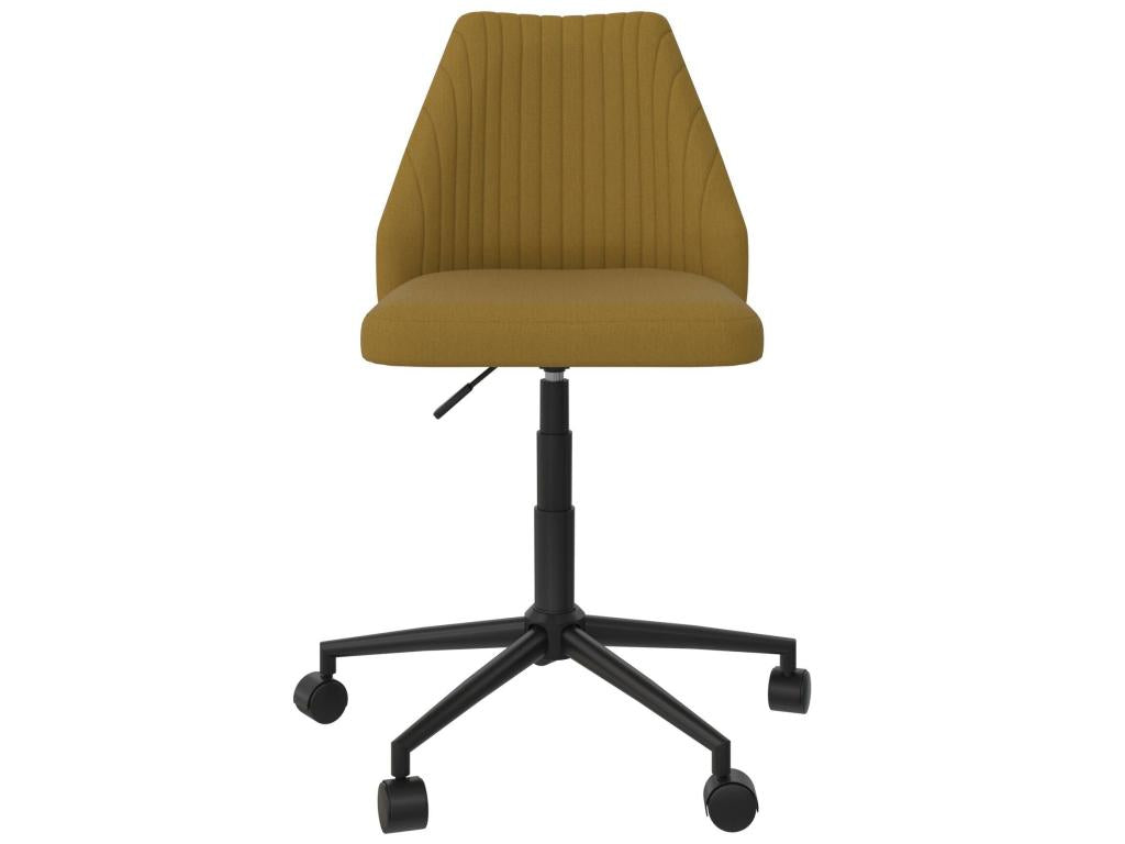 Doucezen - Mustard Fabric Office Chair