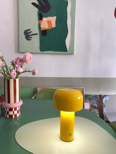 USB Rechargeable LED Cordless Table Lamp | Mushroom Desk Lamp