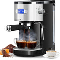 20 Bar Espresso Maker with Milk Frother Steam Wand, Cappuccino and Latte Machine for Household, Coffee Lovers Gift