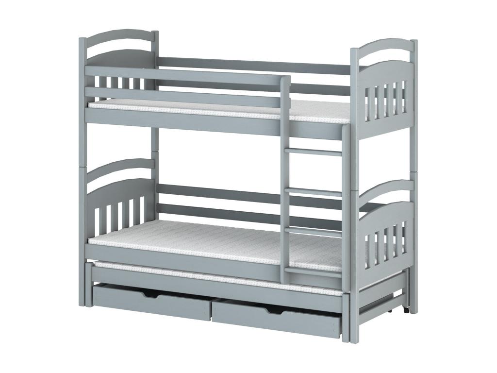 Doucezen BB005 Bunk Beds 90x200 cm Grey