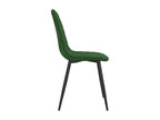 Dining Chairs 4 pcs Dark Green Velvet 10