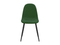 Dining Chairs 4 pcs Dark Green Velvet 10