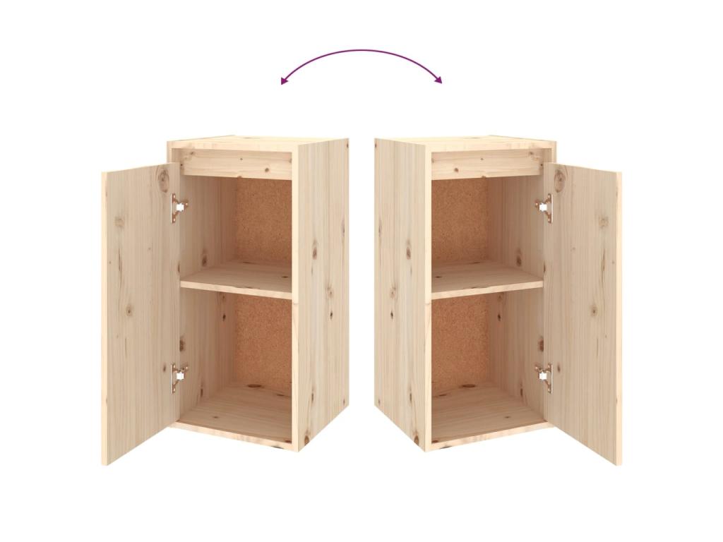 Wall cabinet 30x30x60 Solid pine wood