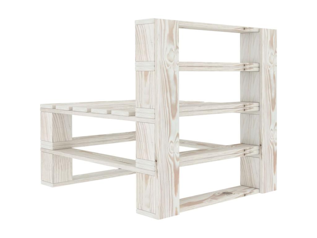 White wooden pallet sofa 60x67.5x60.8 cm 02 0011858