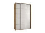 Doucezen 4-Door Sliding Wardrobe 235.2/160/60 3 Doors Doucezen/White/Silver
