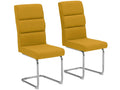 Doucezen Dining Chair 2pk Mustard