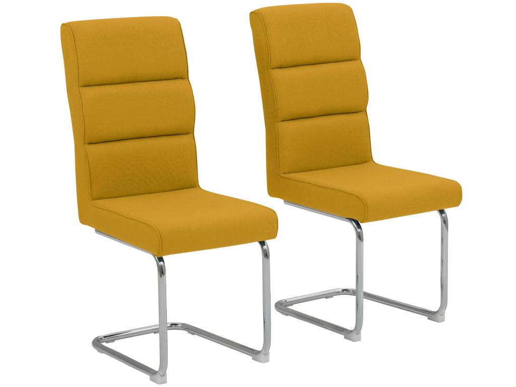 Doucezen Dining Chair 2pk Mustard