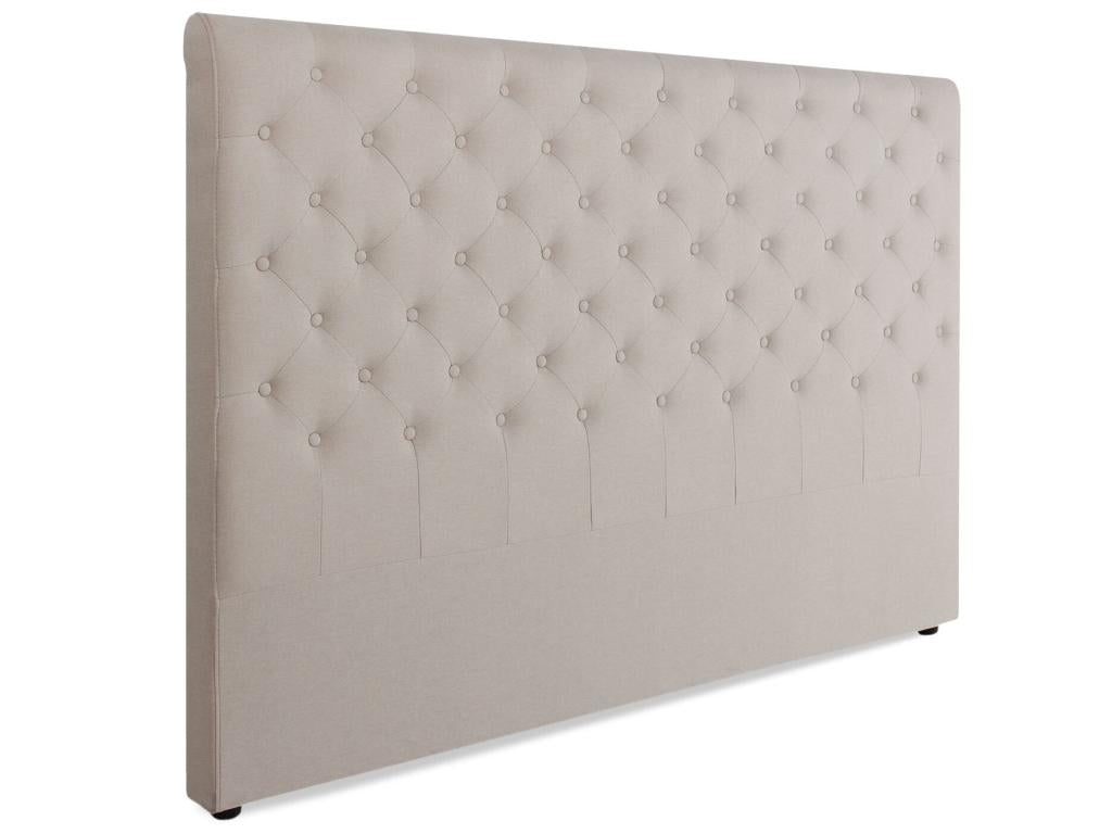 Doucezen 180cm Upholstered Headboard, Beige Fabric