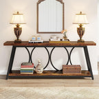 70.9 inch Extra Long Console Table Sofa Accent Table for Living Room