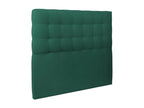 Upholstered Green Velvet Headboard, 160 cm Wide - 10 cm Thick, Padded