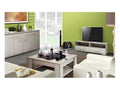Complete Meublita living room set in whitewashed grey - WITHOUT Sideboard