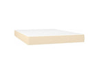 Doucezen bed base with cream mattress 140x190 fabric