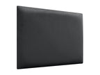 Doucezen Upholstered Headboard in High-Quality Velvet, Dark Grey, 140 cm