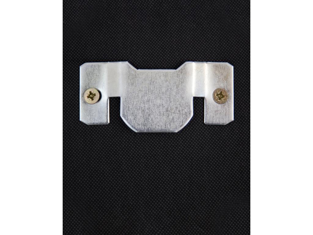 Smooth black polyester headboard 180x80cm - Doucezen