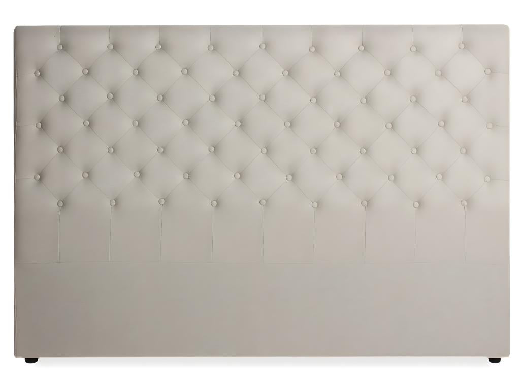 Doucezen 180cm Upholstered Headboard, Beige Fabric
