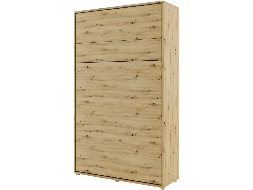 Doucezen Vertical Murphy Bed 120x200 cm Oak Doucezen Folding Bed Wall Bed Consus