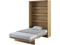 Doucezen Vertical Murphy Bed 120x200 cm Oak Doucezen Folding Bed Wall Bed Consus