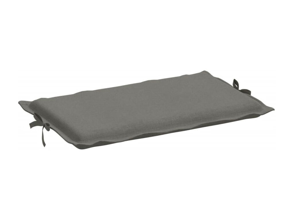 Dark grey chaise lounge cushion, Doucezené, 186x58x3 cm, fabric
