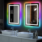 Anti-Fog RGB Backlit & LED Frontlit Bathroom Mirror