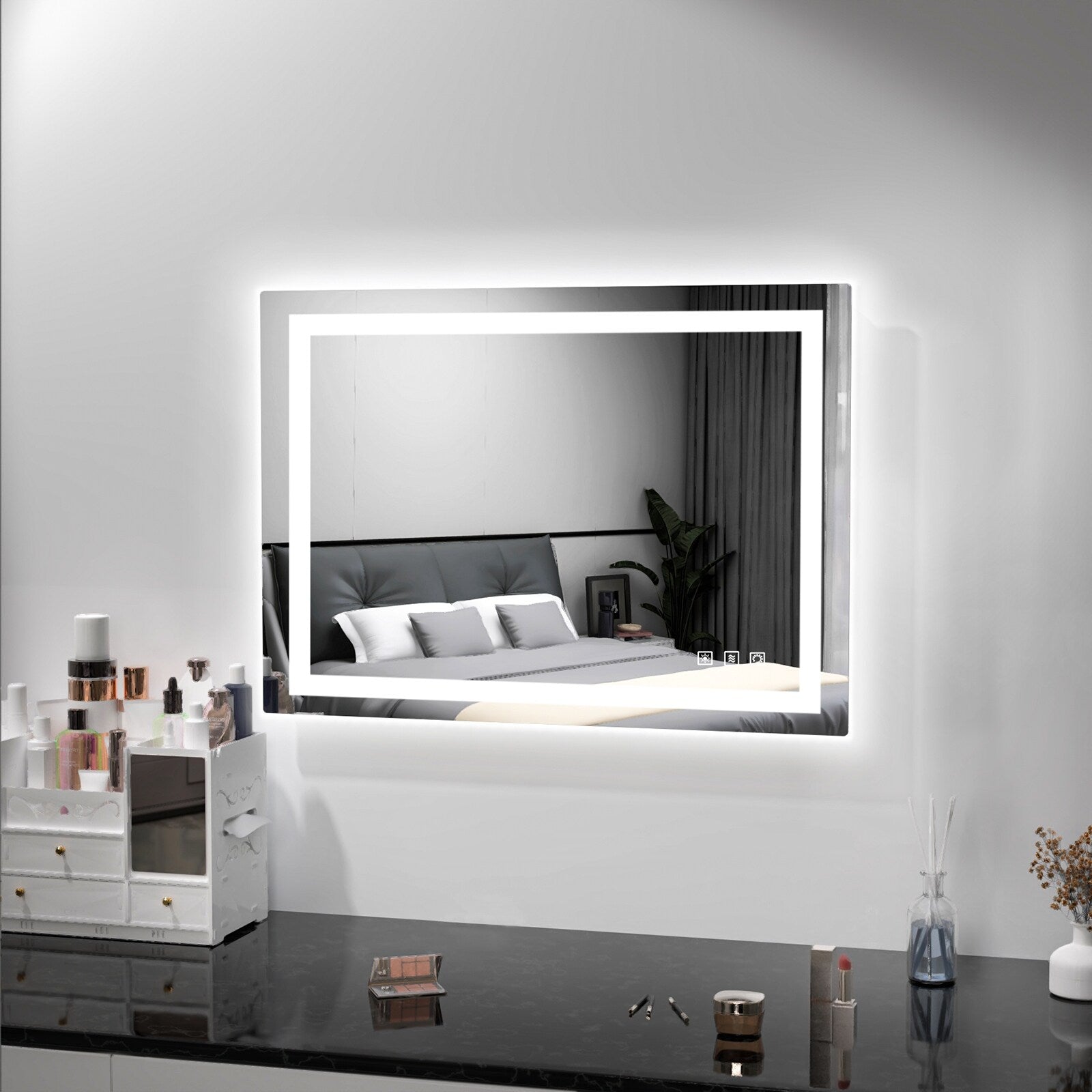 Anti-Fog RGB Backlit & LED Frontlit Bathroom Mirror