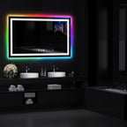 Anti-Fog RGB Backlit & LED Frontlit Bathroom Mirror