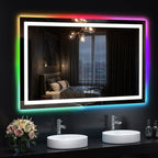 Anti-Fog RGB Backlit & LED Frontlit Bathroom Mirror