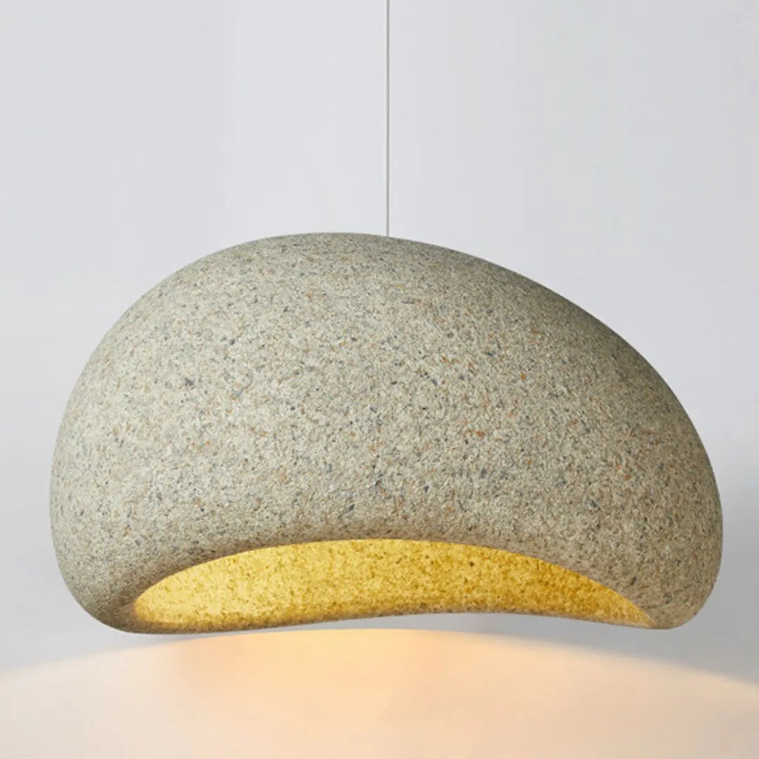 Aoshi - B | Wabi-sabi Style Resin Pendant Light