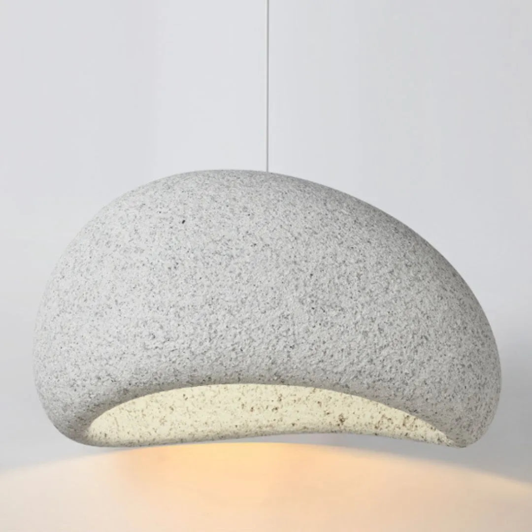 Aoshi - B | Wabi-sabi Style Resin Pendant Light