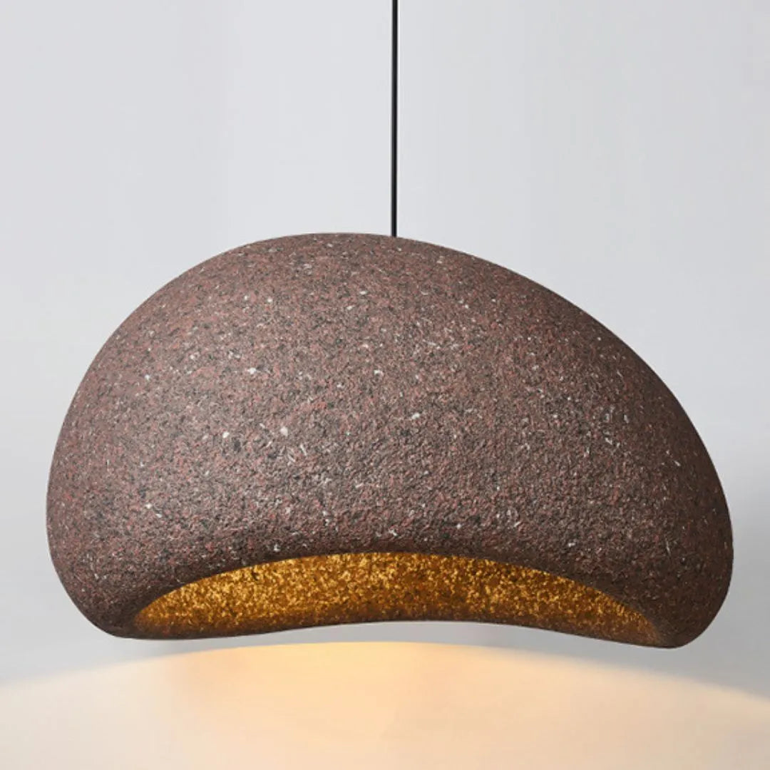 Aoshi - B | Wabi-sabi Style Resin Pendant Light