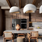 Aoshi - B | Wabi-sabi Style Resin Pendant Light