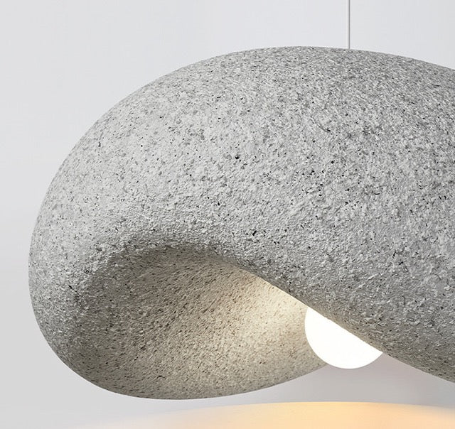 Aoshi - C | Wabi-sabi Style Resin Pendant Light