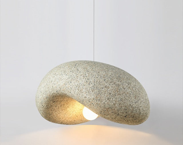 Aoshi - C | Wabi-sabi Style Resin Pendant Light