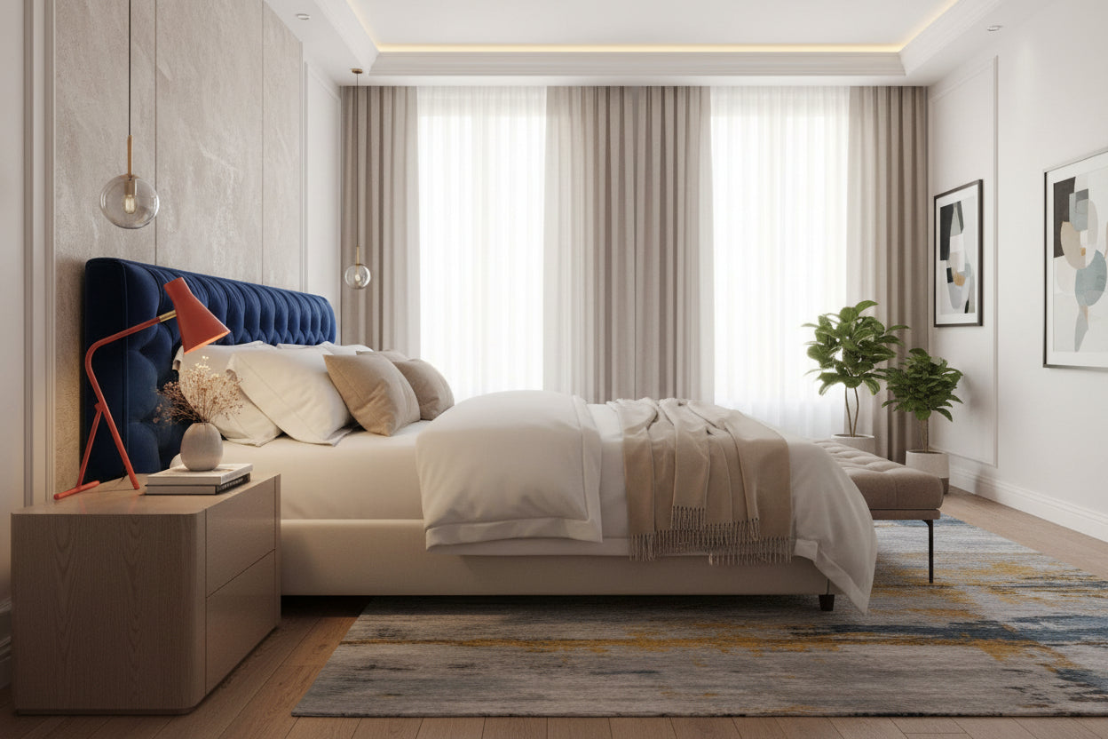 Doucezen articulated metal desk lamp, gold, 40 cm.