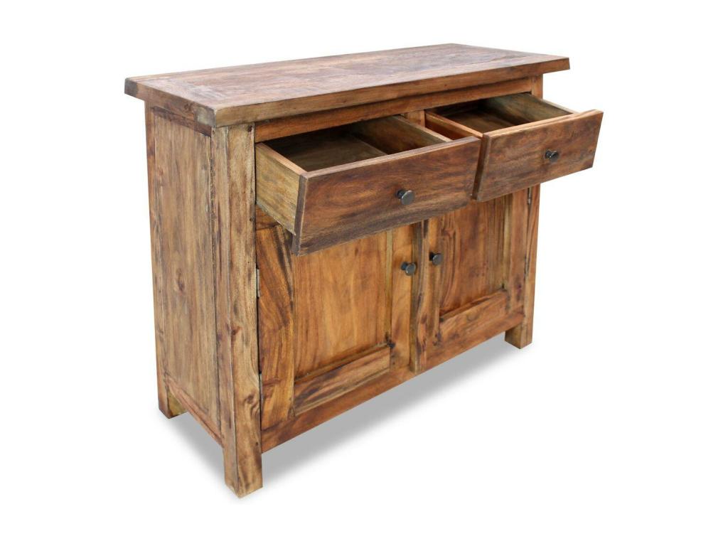 brown wood sideboard/cabinet/console 75x30x65 cm 4402019