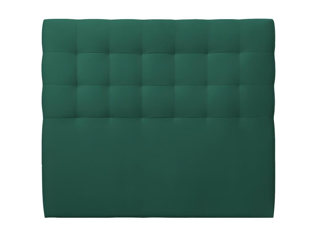 Upholstered Green Velvet Headboard, 160 cm Wide - 10 cm Thick, Padded