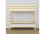 N03 Light Pine Wooden Bunk Bed 120x200