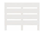 White headboard 75x3x80 cm Solid pine wood