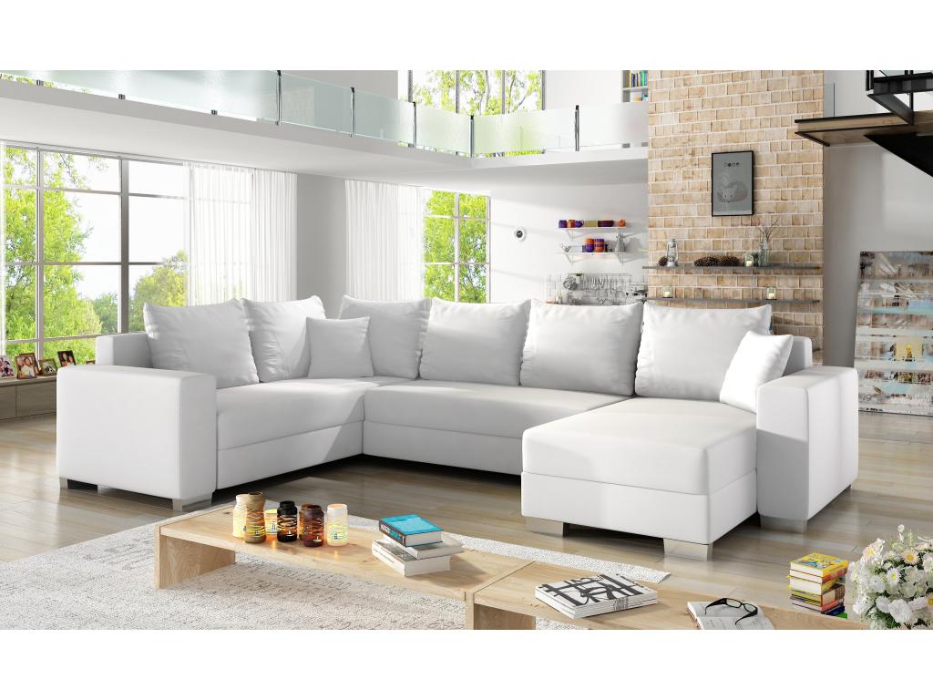 Meublita R Sofa/Fabric-White